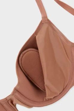 Soutien-gorge N.4 - Le coques fines 2 en 1 satiné