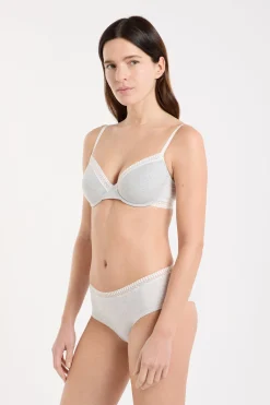 Soutien-gorge N.4 - Le coques fines en coton