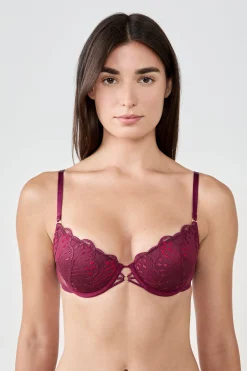 Soutien-gorge N.4 - Le coques fines en broderie florale