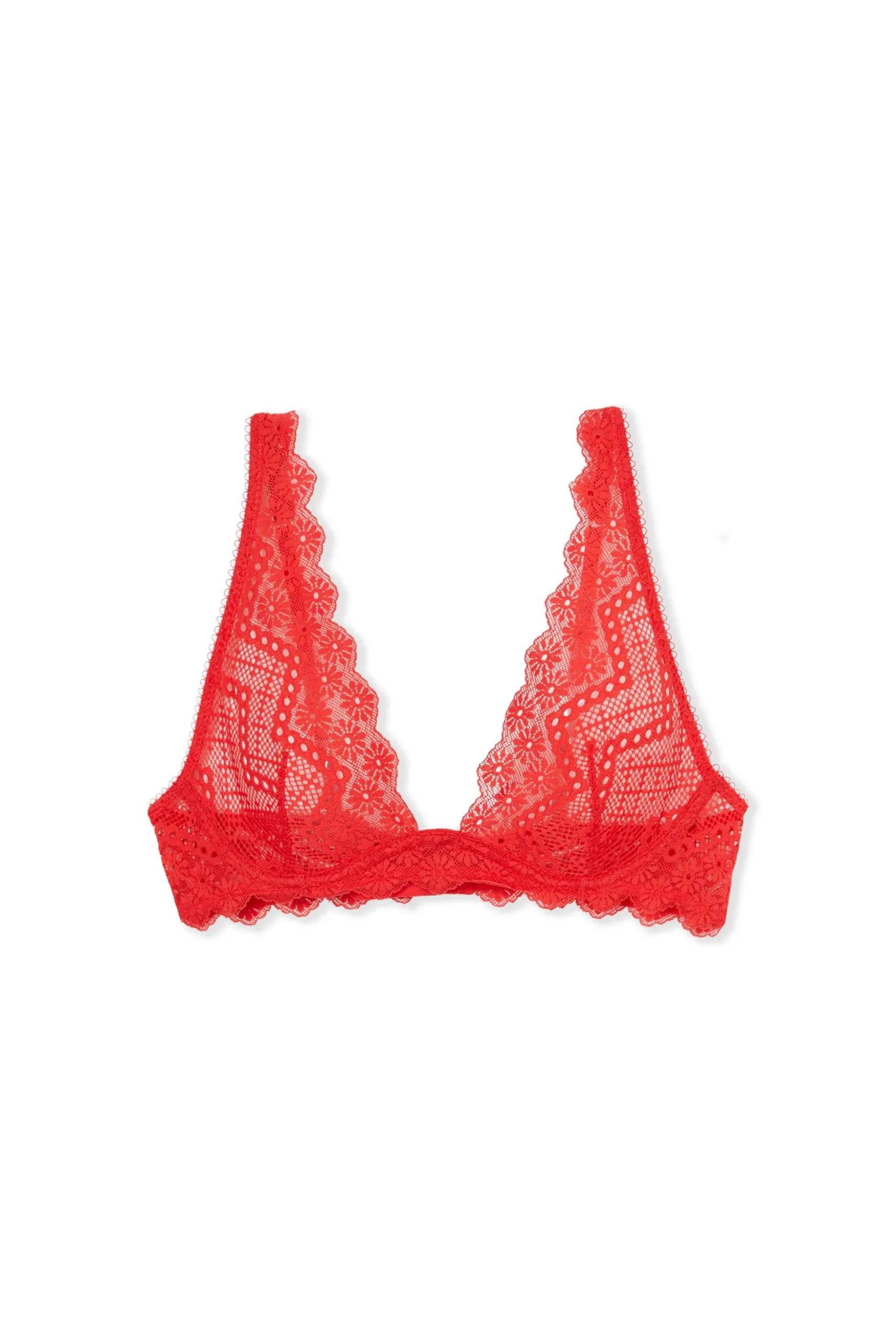 Soutien-gorge N.7 - Le corbeille foulard en dentelle