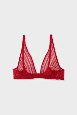Soutien-gorge N.7 - Le corbeille foulard en dentelle
