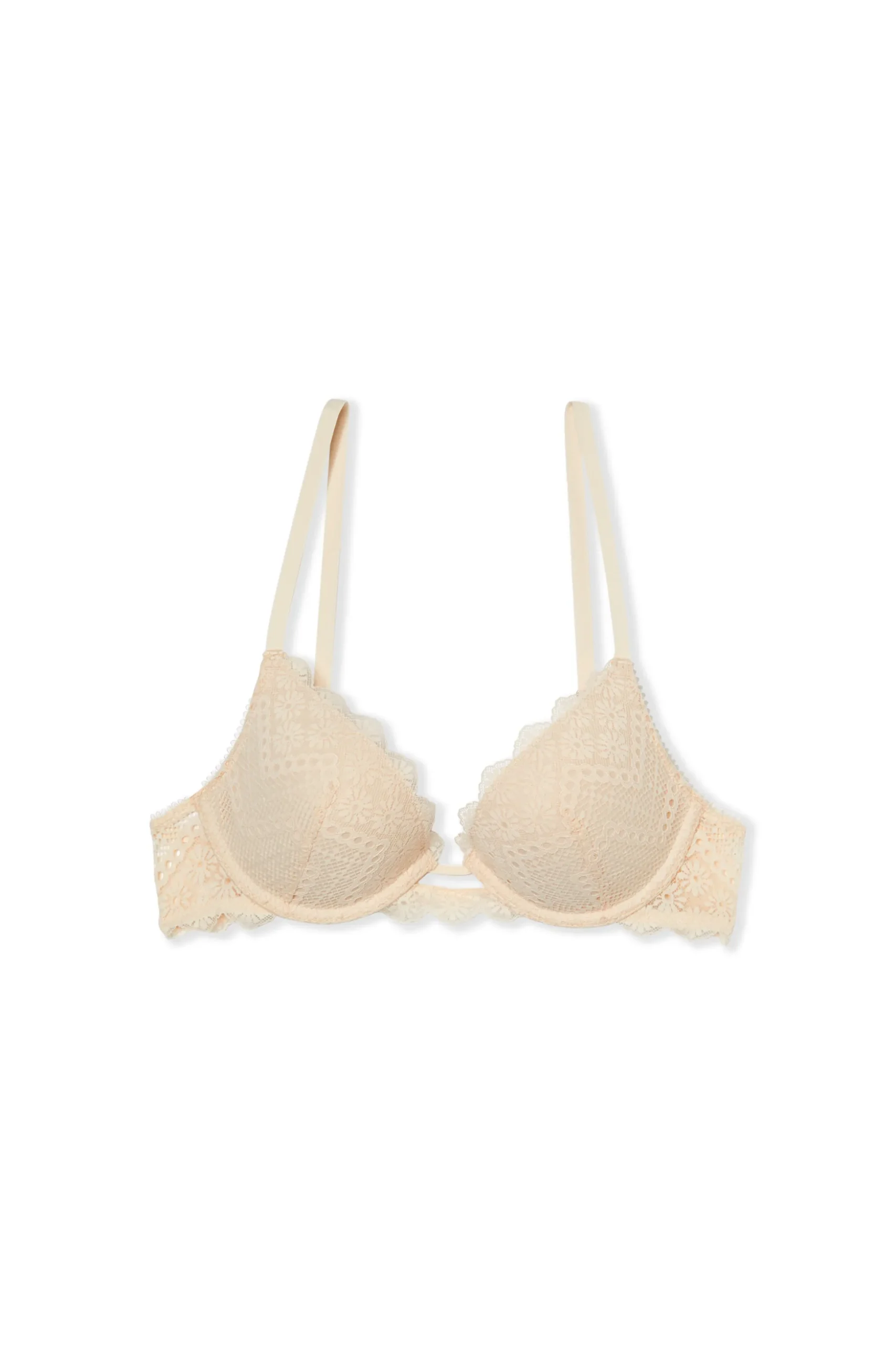 Soutien-gorge N.2 - Le push-up plongeant en dentelle