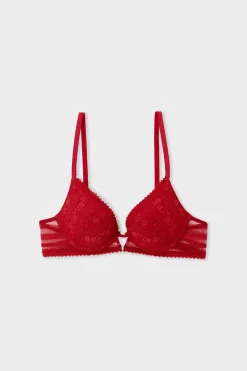 Soutien-gorge N.2 - Le push-up plongeant en dentelle