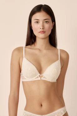 Soutien-gorge N.2 - Le push-up plongeant en dentelle