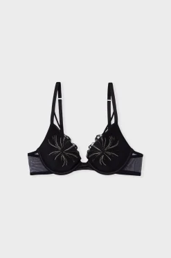 Soutien-gorge N.2 - Le push-up plongeant en broderie
