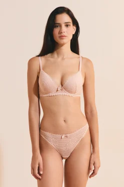Soutien-gorge N.2 - Le push-up plongeant en dentelle