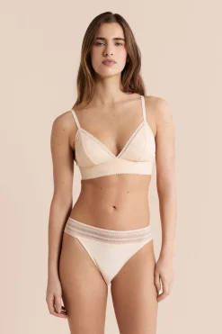 Soutien-gorge N.8 - Le triangle sans armatures en dentelle