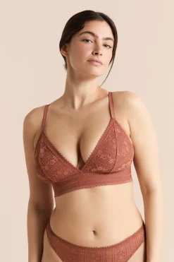 Soutien-gorge N.8 - Le triangle sans armatures en dentelle