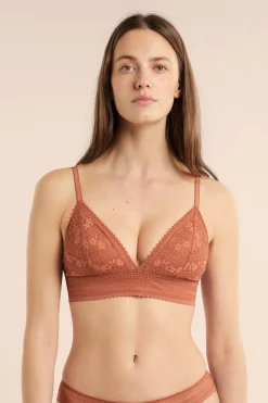 Soutien-gorge N.8 - Le triangle sans armatures en dentelle