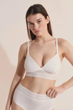 Soutien-gorge N.8 - Le triangle sans armatures de maternité, clips d'allaitement