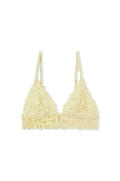 Soutien-gorge triangle avec dentelle