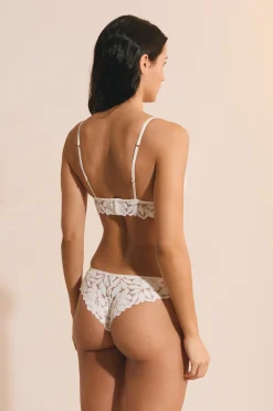 Soutien-gorge triangle avec dentelle