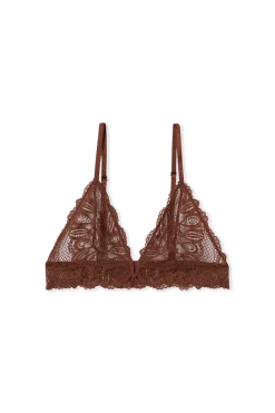 Soutien-gorge triangle en dentelle