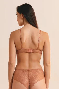 Soutien-gorge triangle en dentelle