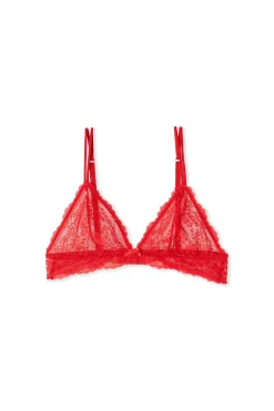 Soutien-gorge triangle en dentelle