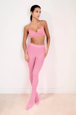 Soutien-gorge triangle en microfibre avec pads amovibles