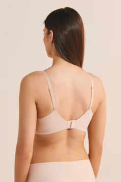 Soutien-gorge triangle sans armature en microfibre
