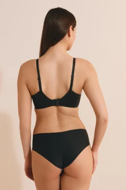 Soutien-gorge triangle sans armature en microfibre