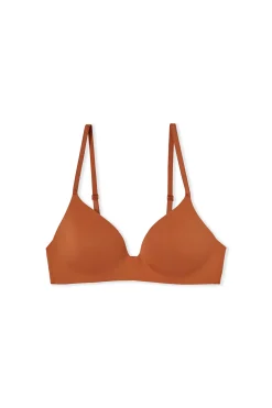 Soutien-gorge triangle sans armature en microfibre