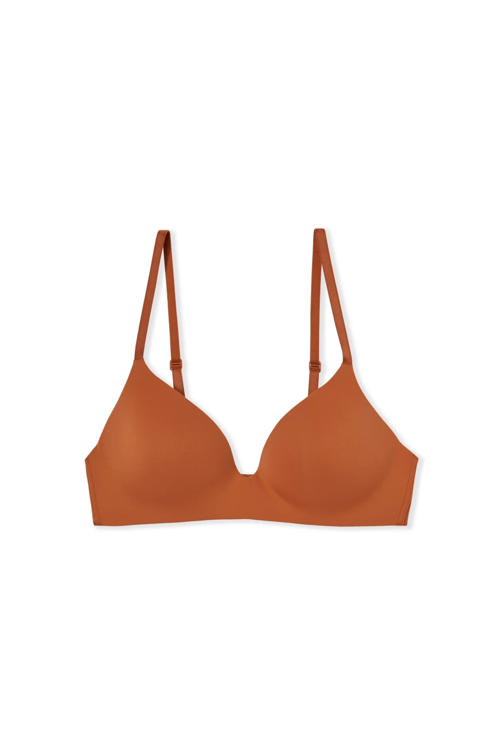Soutien-gorge triangle sans armature en microfibre