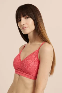 Soutien-gorge triangle sans armatures post-mastectomie