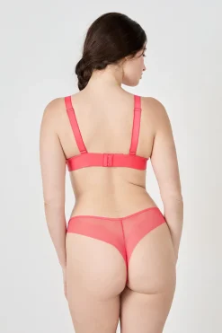 Soutien-gorge triangle sans armatures en tulle