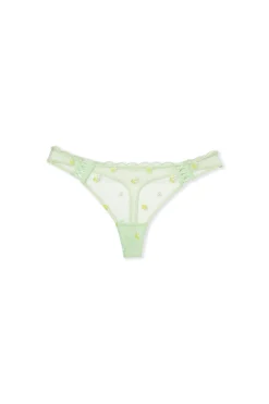 String en tulle à motifs