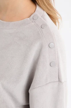 Sweatshirt de pyjama col rond