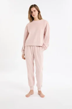 Sweatshirt de pyjama col rond