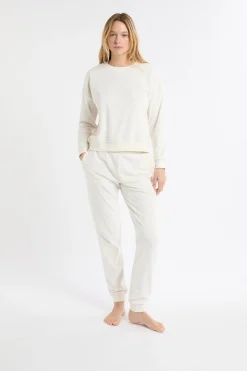 Sweatshirt de pyjama à motifs étoiles