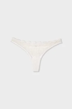 Tanga en broderie