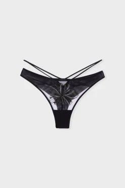 Tanga en broderie