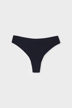 Tanga high leg en microfibre