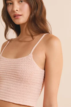 Top court en crochet