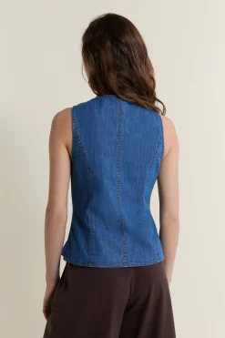 Top en denim