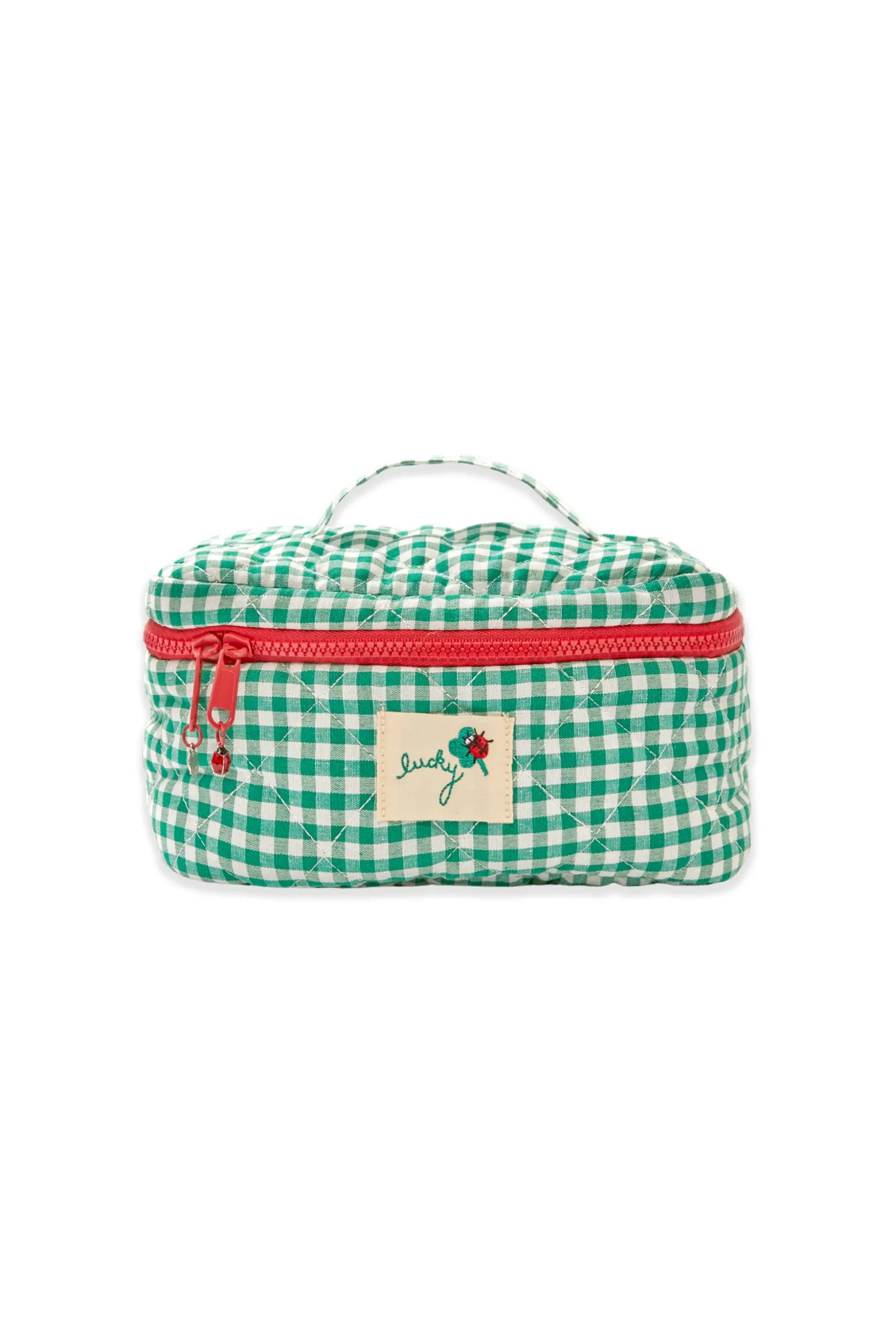Trousse à motifs avec fermeture éclair