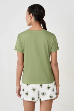 T-shirt de pyjama en coton