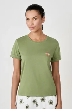 T-shirt de pyjama en coton