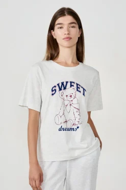 T-shirt de pyjama imprimé