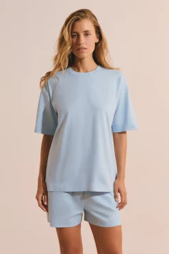 T-shirt de pyjama manches courtes en coton