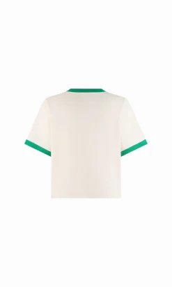 T-shirt en coton avec écriture 