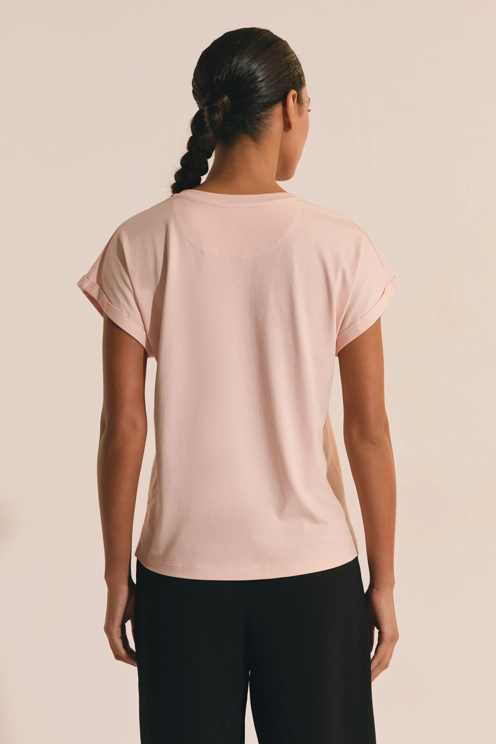 T-shirt manches courtes avec coton