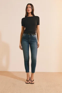 T-shirt manches courtes avec coton modal