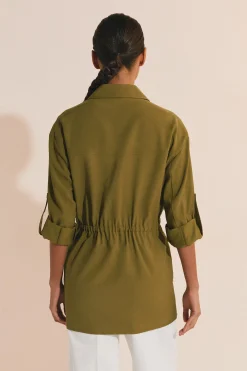 Veste avec détail poche