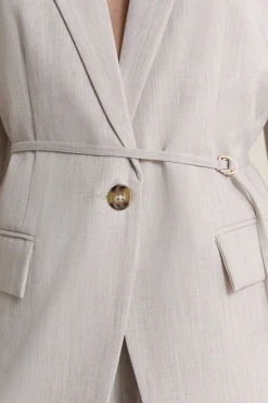Veste blazer à nouer