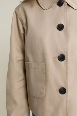 Veste courte avec coton