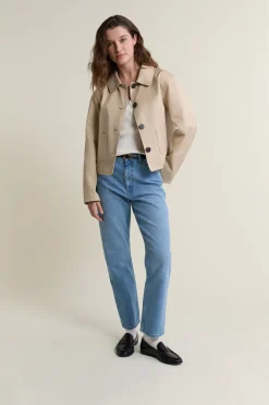 Veste courte avec coton