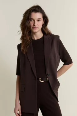 Veste de tailleur sans manches
