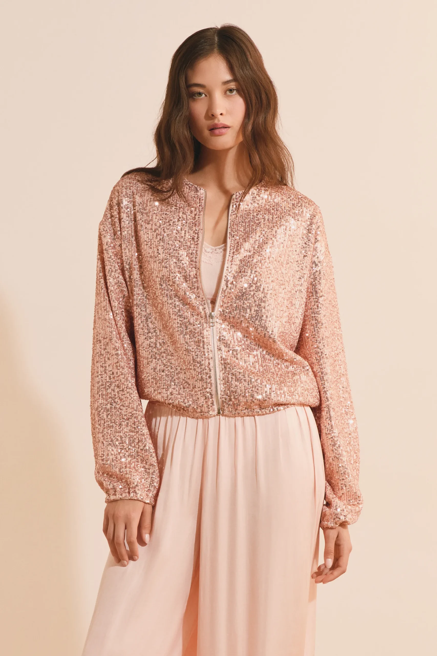 Veste à sequins