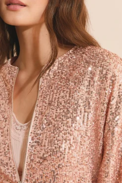 Veste à sequins